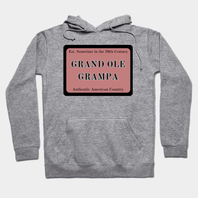 Grand Ole Grampa Hoodie by Desert Owl Designs